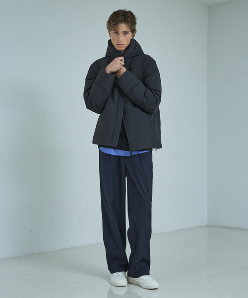 ABAHOUSE（アバハウス） ポロシャツ ベロアプリーツ ニットポロシャツ