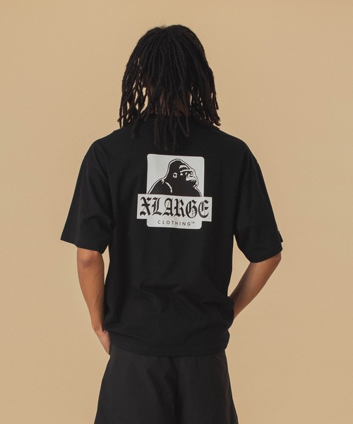 NEW ERA（ニューエラ） 半袖Tシャツ「XLARGEコラボ」 L ブラック