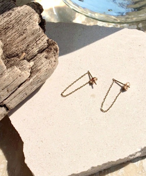 norme ピアス 「K10YG」ノーム ピアス (ロング） / norme pierced