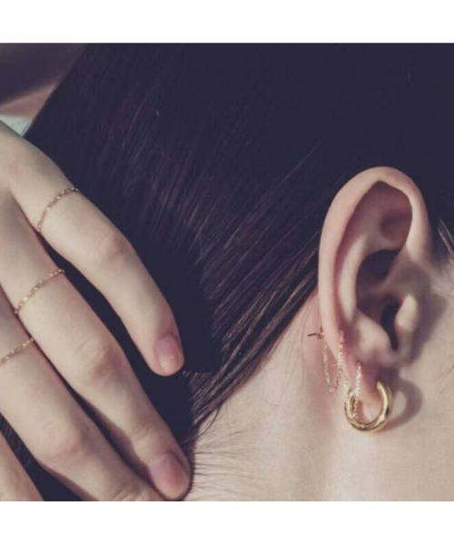 norme ピアス 「K10YG」ノーム ピアス (ロング） / norme pierced