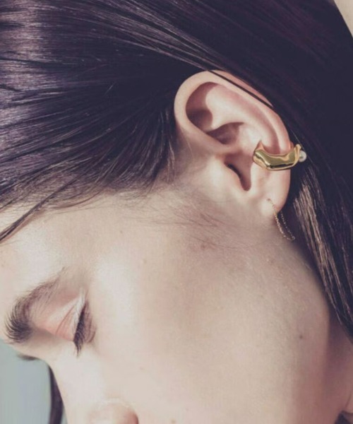 K10YG ロングピアス norme ピアス 「K10YG」ノーム ピアス (ロング） / norme pierced