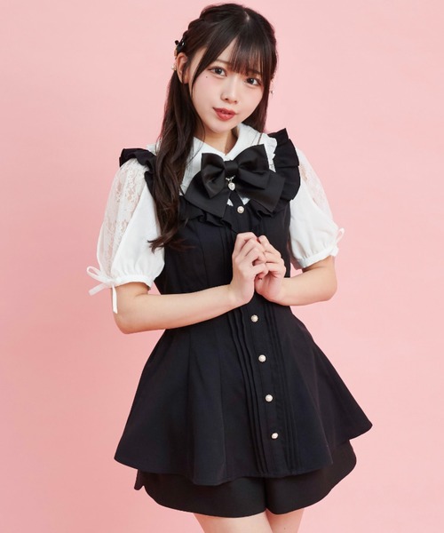 「Secret Honey」 セットアップ MEDIUM ブラック レディース_画像8