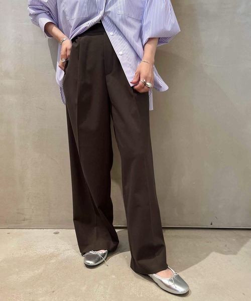 CIRCLE CIRCLE イージーパンツ CIRCLE CIRCLE イージーパンツ クワンティシ カーブシルエット