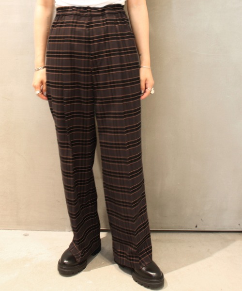 CIRCLE CIRCLE イージーパンツ CIRCLE CIRCLE イージーパンツ クワンティシ カーブシルエット