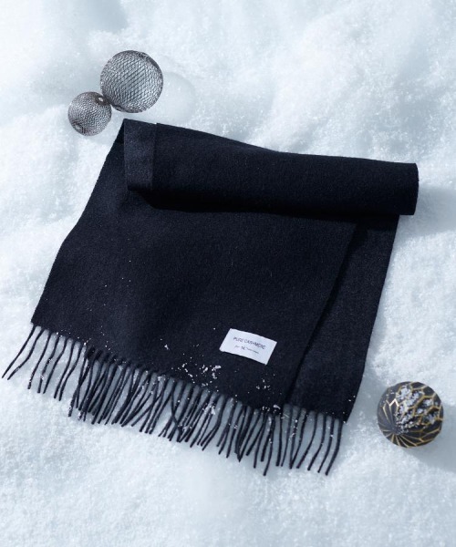 未使用タグ付☆定価16,500TAKEO KIKUCHIカシミヤ100%マフラー tk.TAKEO KIKUCHI（ティーケータケオキクチ） マフラー 「カシミヤ100