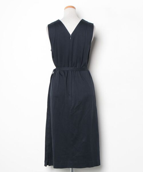 「NANO universe」 ノースリーブワンピース 38 ネイビー レディース_画像2