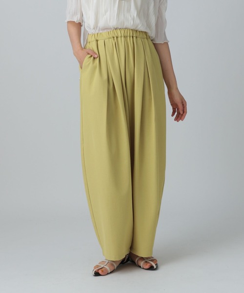 「LEPSIM」 イージーパンツ FREE ブラック レディース_画像9