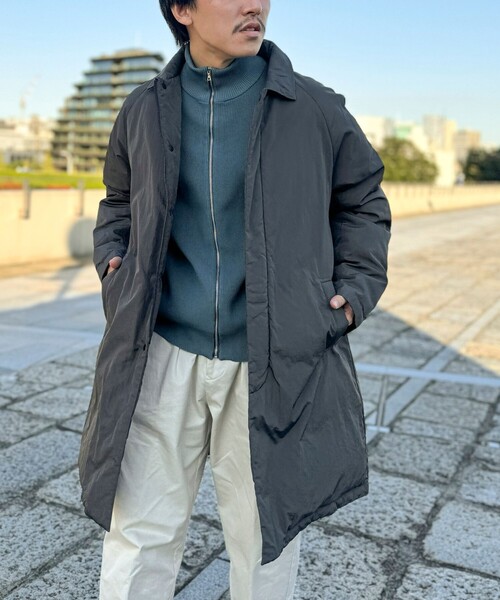 TAION（タイオン） ダウンコート S グレー メンズ : ZOZOTOWN Yahoo!店