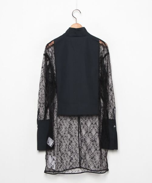 「ELIN」 長袖ブラウス 36 ブラック レディース_画像2