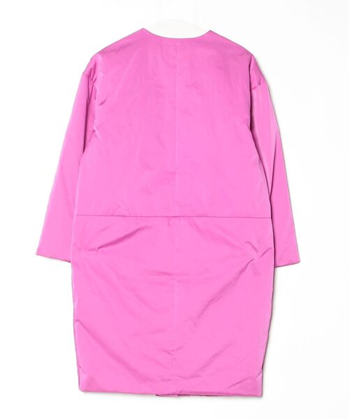 「UNITED ARROWS」 ダウンコート 36 パープル レディース_画像2