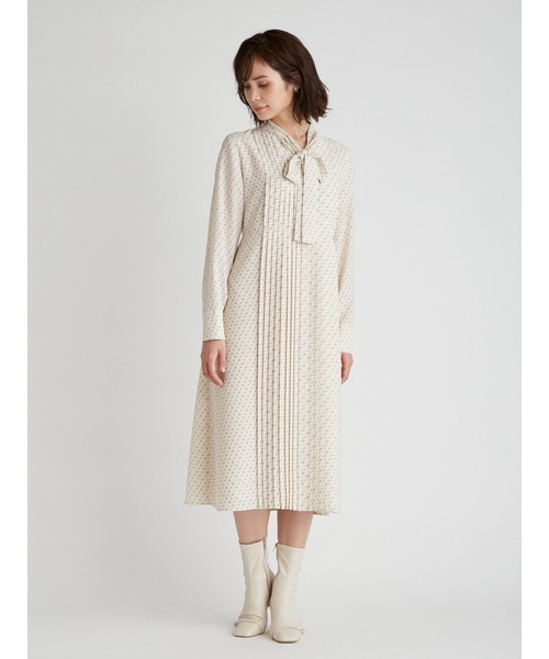 CELFORD（セルフォード） 長袖ワンピース 36 ベージュ レディース
