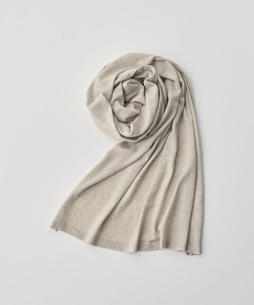 JOHN SMEDLEY（ジョンスメドレー） マフラー 大判ウールニットストール