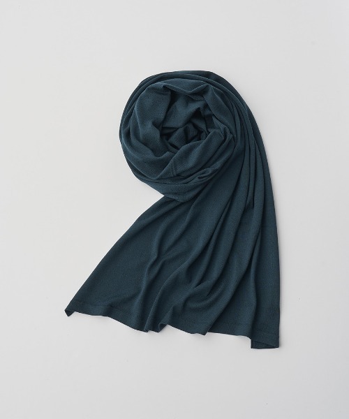 JOHN SMEDLEY（ジョンスメドレー） マフラー 大判ウールニットストール