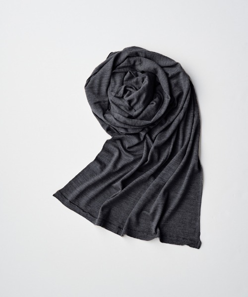 JOHN SMEDLEY（ジョンスメドレー） マフラー 大判ウールニットストール