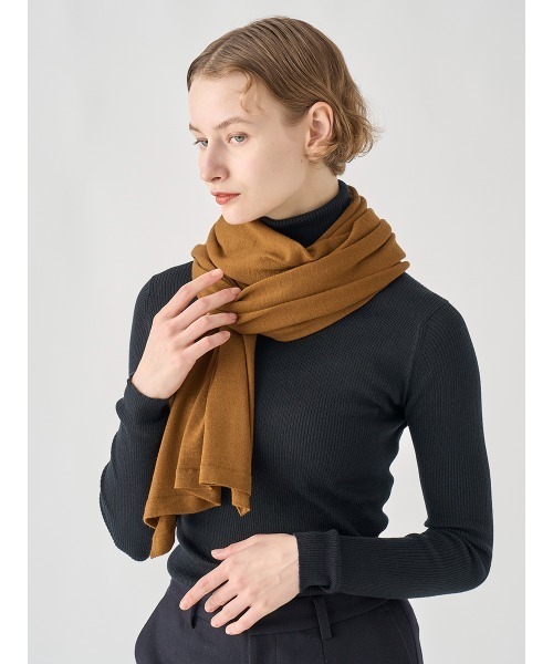JOHN SMEDLEY（ジョンスメドレー） マフラー 大判ウールニットストール