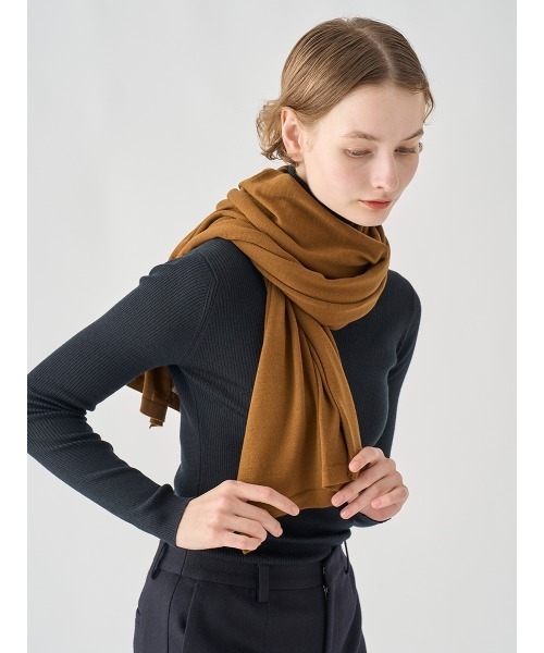 JOHN SMEDLEY（ジョンスメドレー） マフラー 大判ウールニットストール