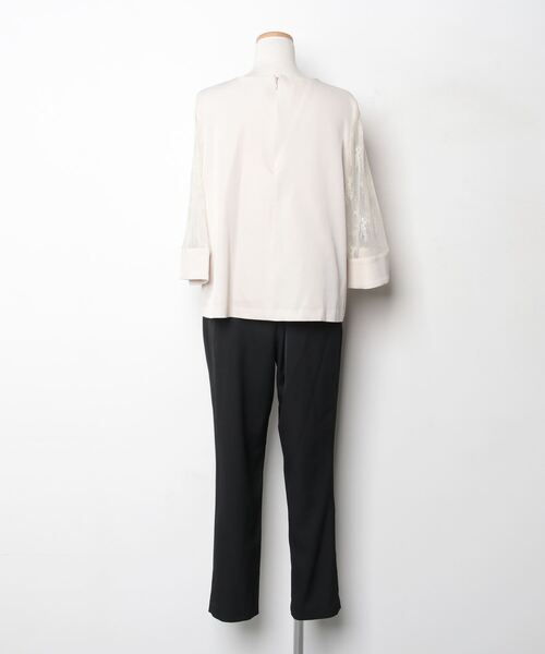 「Kana」 セットアップ 2L ベージュ レディース_画像2