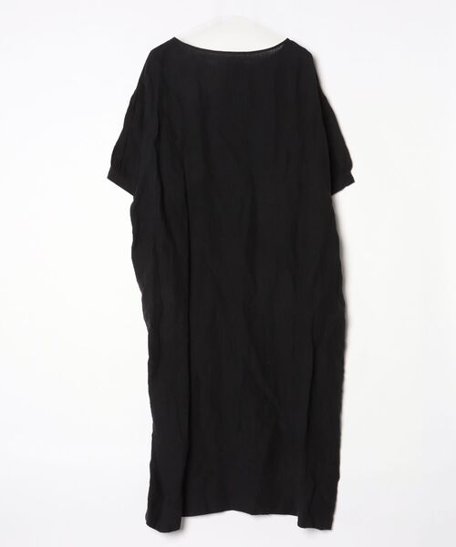 「JOURNAL STANDARD LUXE」 半袖ワンピース MEDIUM ブラック レディースの画像