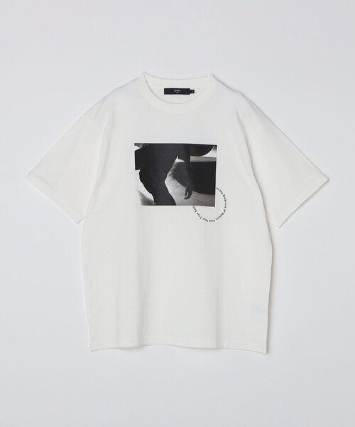 「SHIPS Colors」 半袖Tシャツ X-LARGE ホワイト系その他 メンズ_画像5