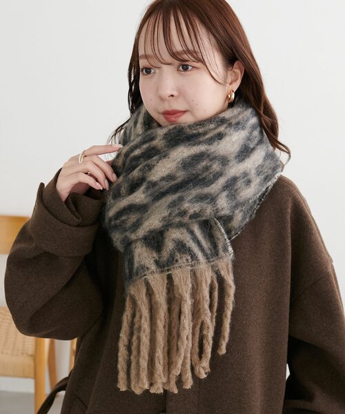 Discoat（ディスコート） マフラー ストール 「ユニセックス」アニマル