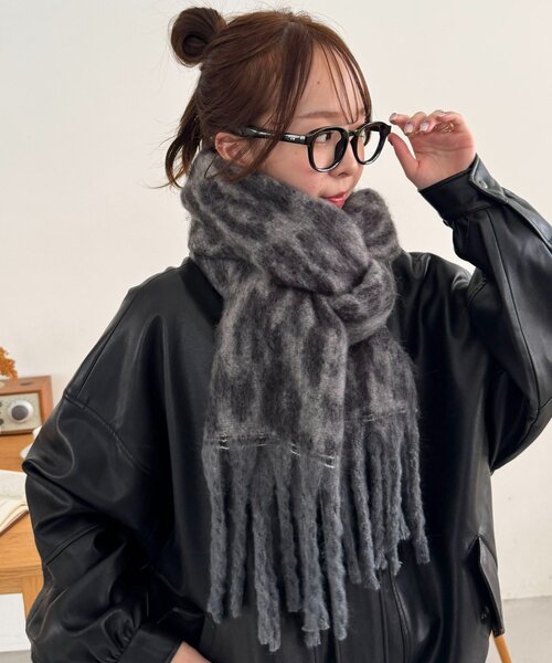 Discoat（ディスコート） マフラー ストール 「ユニセックス」アニマル