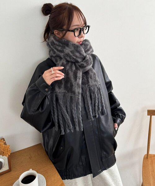 Discoat（ディスコート） マフラー ストール 「ユニセックス」アニマル