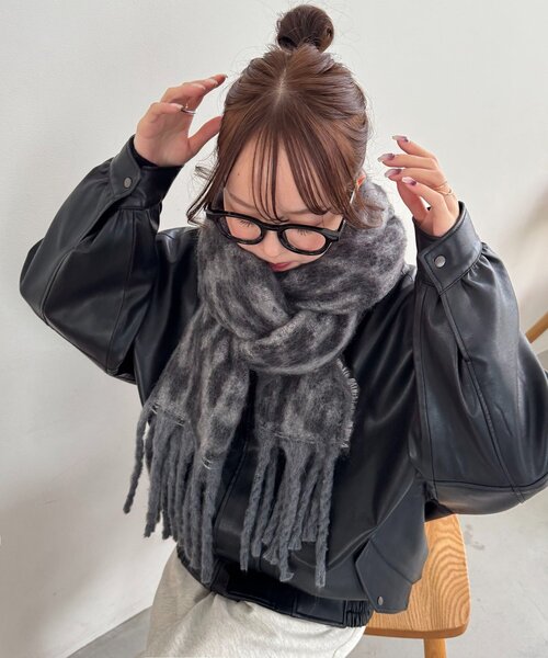 Discoat（ディスコート） マフラー ストール 「ユニセックス」アニマル