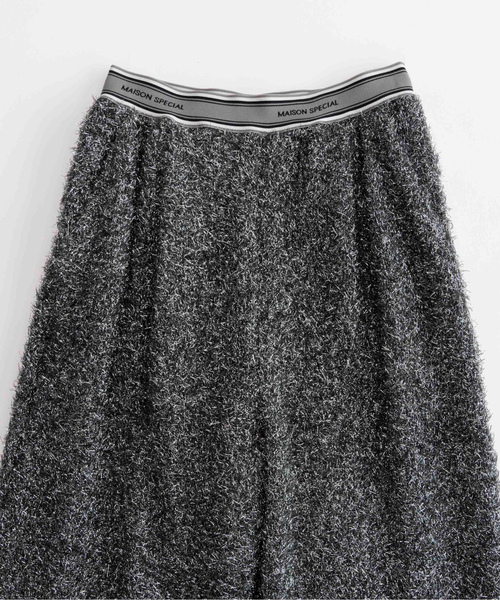 「MAISON SPECIAL」 イージーパンツ 36 ブルー レディース_画像3