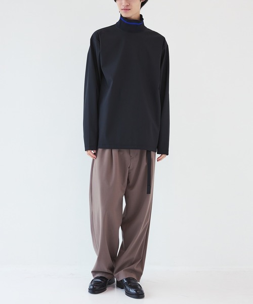 UJOH（ウジョー） ワイドパンツ スラックス 「UJOH HOMME」Tape-Belt 1