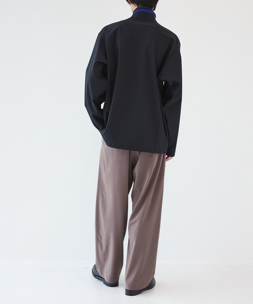 UJOH（ウジョー） スラックス 「UJOH HOMME」Tape-Belt 1 Tuck PNT
