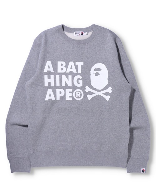 A BATHING APE（アベイシングエイプ） スウェットカットソー SMALL