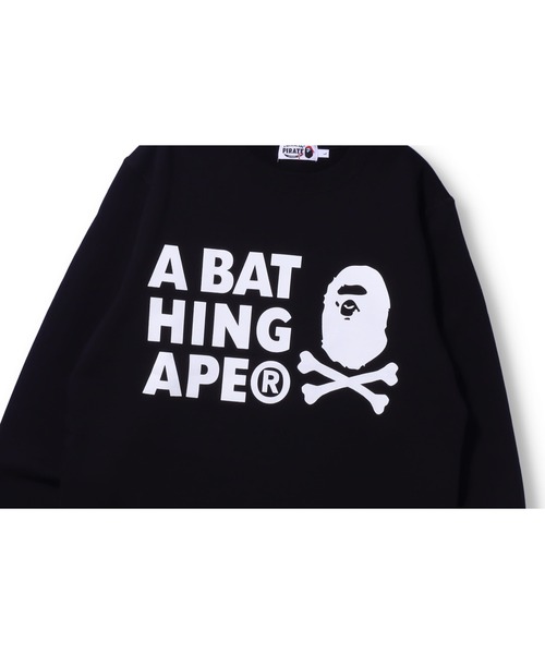 A BATHING APE（アベイシングエイプ） スウェットカットソー SMALL