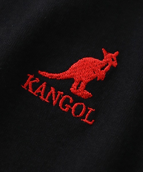 「KANGOL」 半袖ポロシャツ X-LARGE ネイビー メンズ_画像2