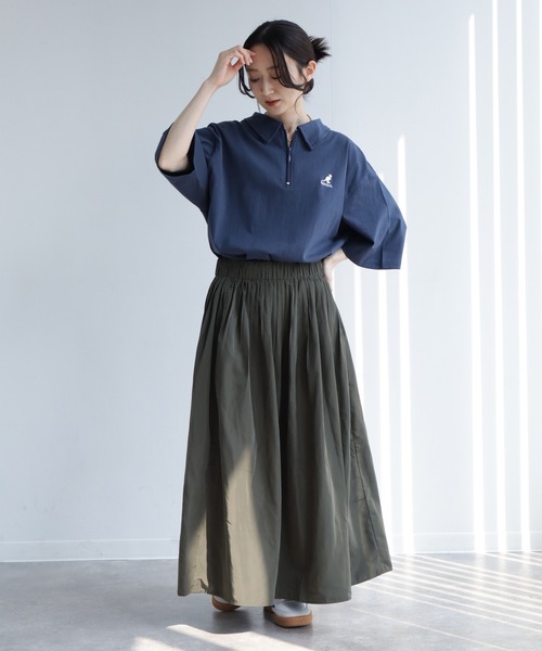 「KANGOL」 半袖ポロシャツ X-LARGE ネイビー メンズ_画像7