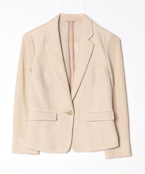 【新品未使用】アナイ　38テーラードジャケット ANAYI（アナイ） テーラードジャケット 38 ベージュ レディース