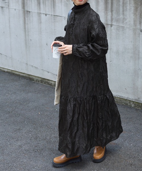 forksy.（フォルクシー） 長袖ワンピース FREE ブラック レディース