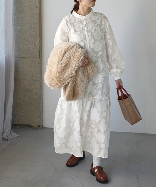 forksy.（フォルクシー） 長袖ワンピース FREE ブラック レディース