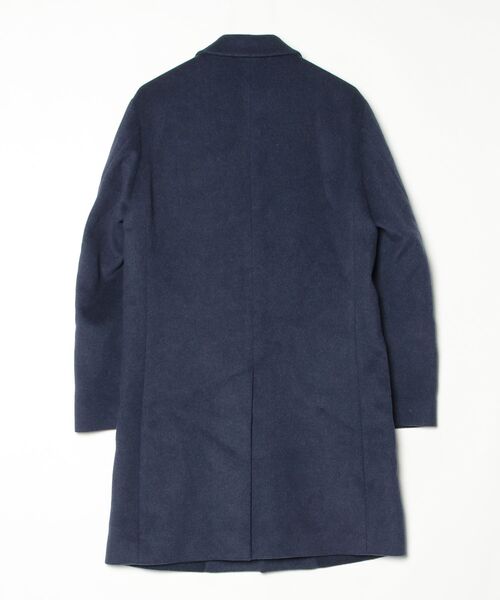 ÉDIFICE ネイビー チェスターコート EDIFICE（エディフィス） チェスターコート L ネイビー メンズ