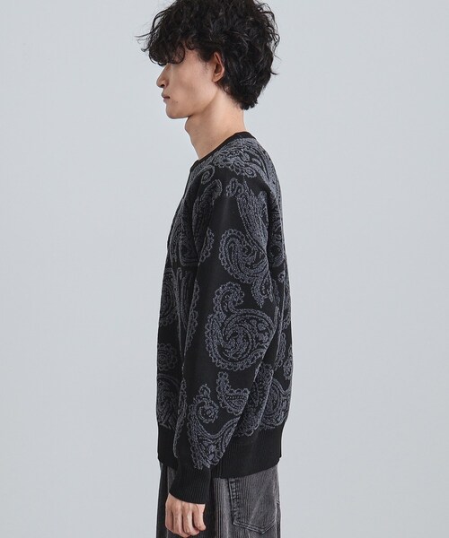 TOOG PULLA ペイズリー柄ニットセーター TOOG PULLA ペイズリー柄ニットセーター TOGA（トーガ）の「TOGA PULLA