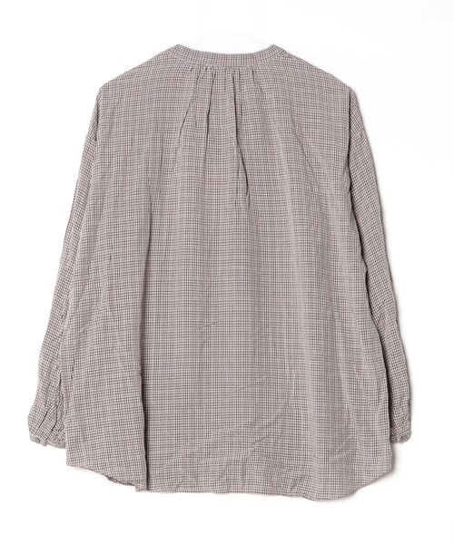 「GLOBAL WORK」 長袖チュニック M ブラウン レディース_画像2