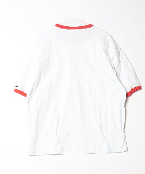 「KELTY」 ワンポイント半袖Tシャツ L ホワイト メンズ_画像2