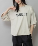 tシャツ コットンジャージロゴ刺繍Tシャツ レ...の詳細画像1