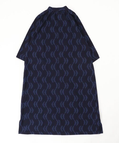 「fennica」 半袖ワンピース ONE SIZE グレー レディース_画像2