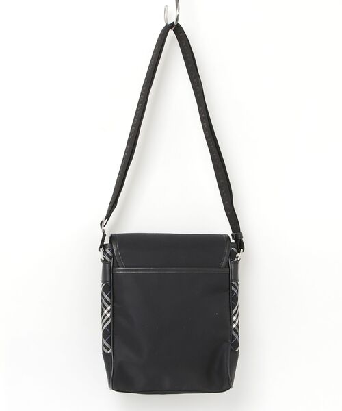 【BURBERRY BLACK LABEL】ショルダーバッグ ブラック チェック BURBERRY BLACK LABEL（バーバリーブラックレーベル） チェック柄