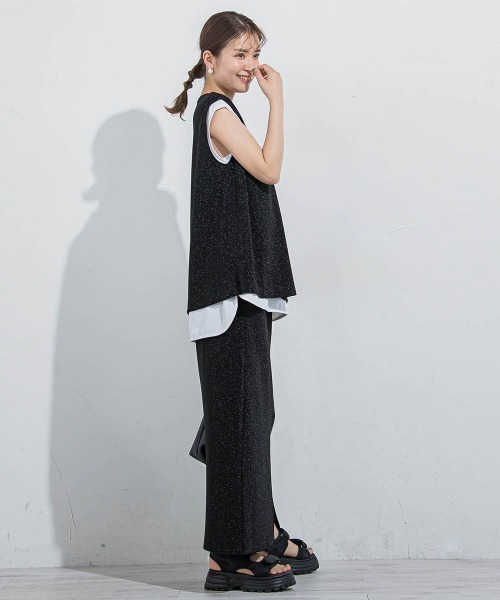 「VICKY」 タイトスカート M シルバー系その他 レディース_画像2