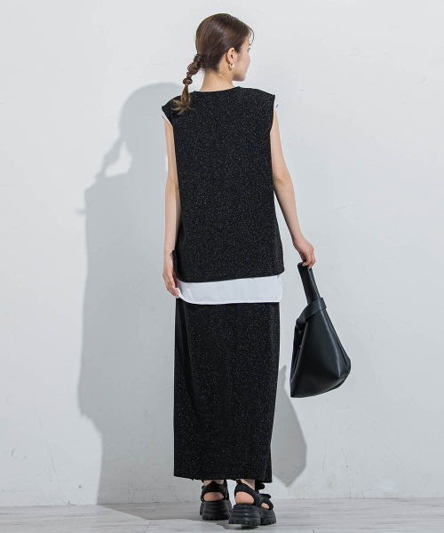 「VICKY」 タイトスカート M シルバー系その他 レディース_画像8