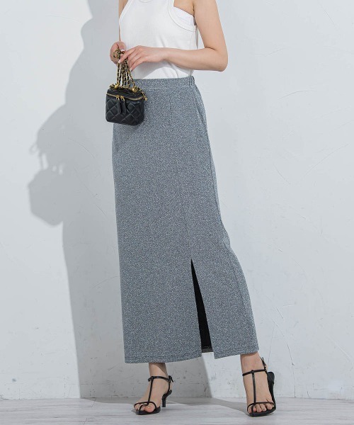 「VICKY」 タイトスカート M シルバー系その他 レディース_画像9