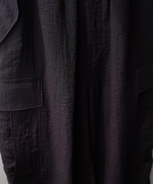 「WYM LIDNM」 カーゴパンツ S ブラック メンズ_画像8