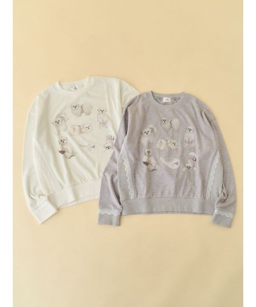 merry jenny ｽｳｪｯﾄ merry jenny（メリージェニー） トレーナー スウェット blooming cat