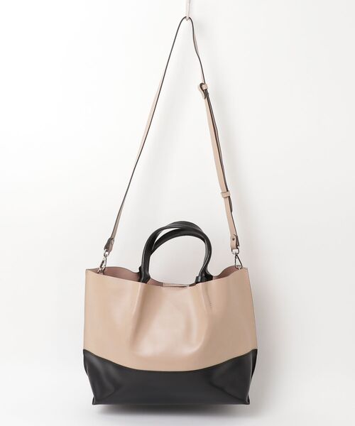 GIANNI CHIARINI（ジャンニ キアリーニ） 2WAYバッグ - ベージュ 